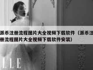 派币注册流程图片大全视频下载软件（派币注册流程图片大全视频下载软件安装）