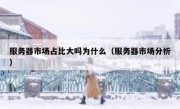 服务器市场占比大吗为什么（服务器市场分析）