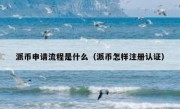 派币申请流程是什么（派币怎样注册认证）