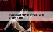 youtube刷播放量（youtube播放量怎么算钱）