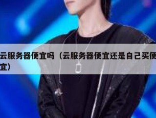 云服务器便宜吗（云服务器便宜还是自己买便宜）