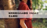 如何利用tiktok赚钱（tiktok上怎么赚钱）