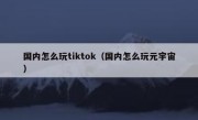 国内怎么玩tiktok（国内怎么玩元宇宙）