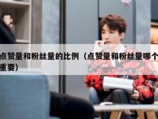 点赞量和粉丝量的比例（点赞量和粉丝量哪个重要）