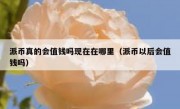 派币真的会值钱吗现在在哪里（派币以后会值钱吗）