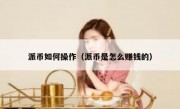 派币如何操作（派币是怎么赚钱的）