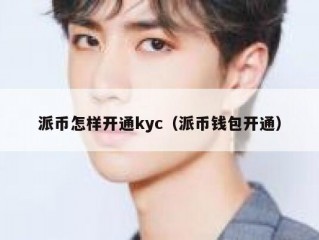派币怎样开通kyc（派币钱包开通）
