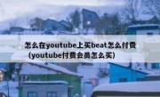 怎么在youtube上买beat怎么付费（youtube付费会员怎么买）