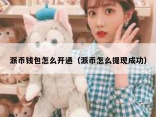 派币钱包怎么开通（派币怎么提现成功）