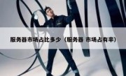 服务器市场占比多少（服务器 市场占有率）