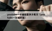 youtube一千播放量多少美刀（youtube一万播放量）
