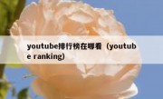 youtube排行榜在哪看（youtube ranking）