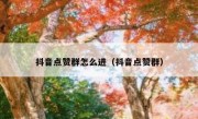 抖音点赞群怎么进（抖音点赞群）