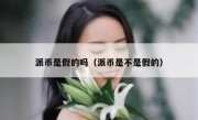 派币是假的吗（派币是不是假的）