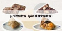 pi币视频教程（pi币钱包安装教程）