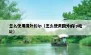 怎么使用国外的ip（怎么使用国外的ip地址）