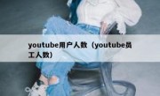 youtube用户人数（youtube员工人数）