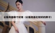 云服务器哪个好用（云服务器比较好的牌子）