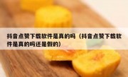 抖音点赞下载软件是真的吗（抖音点赞下载软件是真的吗还是假的）