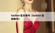 twitter官方账号（twitter官网账号）