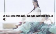 派币可以实现暴富吗（派币能成功吗国家认可吗）