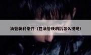 油管获利条件（在油管获利后怎么提现）