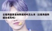 云服务器里面有数据库吗怎么用（云服务器数据会丢失吗）