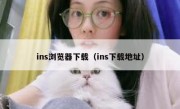 ins浏览器下载（ins下载地址）