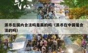 派币在国内合法吗是真的吗（派币在中国是合法的吗）