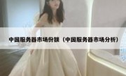 中国服务器市场份额（中国服务器市场分析）