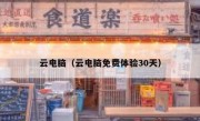 云电脑（云电脑免费体验30天）