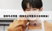 视频号点赞量（视频号点赞量多少会有酬金）