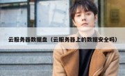 云服务器数据盘（云服务器上的数据安全吗）