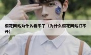 樱花网站为什么看不了（为什么樱花网站打不开）