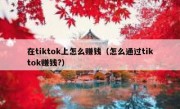 在tiktok上怎么赚钱（怎么通过tiktok赚钱?）