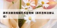 派币注册流程图片大全视频（派币怎样注册认证）