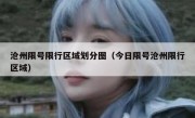 沧州限号限行区域划分图（今日限号沧州限行区域）