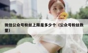 微信公众号粉丝上限是多少个（公众号粉丝数量）