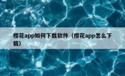 樱花app如何下载软件（樱花app怎么下载）