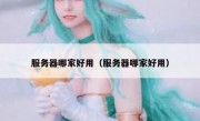 服务器哪家好用（服务器哪家好用）