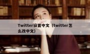 Twitter设置中文（twitter怎么改中文）