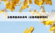 云服务器成本高吗（云服务器赚钱吗）