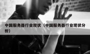 中国服务器行业现状（中国服务器行业现状分析）