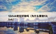 tiktok现在好做吗（为什么要做tiktok）