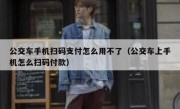 公交车手机扫码支付怎么用不了（公交车上手机怎么扫码付款）
