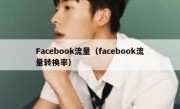 Facebook流量（facebook流量转换率）