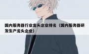 国内服务器行业龙头企业排名（国内服务器研发生产龙头企业）