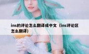 ins的评论怎么翻译成中文（ins评论区怎么翻译）
