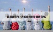 云服务费用（海雀摄像头云服务费用）