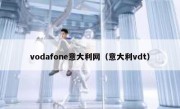 vodafone意大利网（意大利vdt）